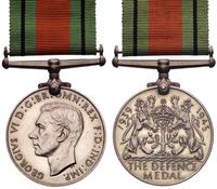 Medal Obrony 1939-1945, oryginalna wstążka