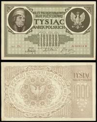 1.000 marek polskich 17.05.1919, Seria ZN, numer