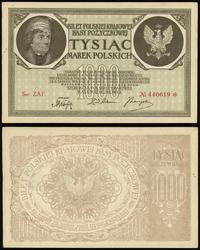 1.000 marek polskich 17.05.1919, Seria ZAF, nume