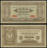 50.000 marek polskich 10.10.1922, Seria M, numer