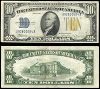 10 dolarów 1934 A, żółta pieczęć seria A 9280068