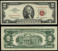 2 dolary 1963, czerwona pieczęć, seria  A 134667