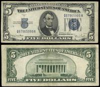5 dolarów 1934 D, niebieska pieczęć, seria Q 979