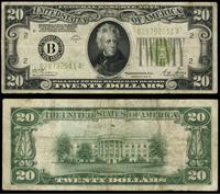 20 dolarów 1928 B, zielona pieczęć, seria B 2879
