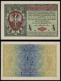 1/2 marki polskiej 09.12.1916, "jenerał" seria A