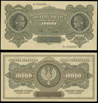 10.000 marek polskich 11.03.1922, Seria K, numer