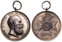 Srebrny Medal "Za Zasługi" - Saksonia Meiningen 