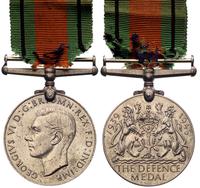 Medal Obrony 1939-1945, 36 mm, wstążka