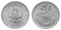 50 groszy 1968, Warszawa, rzadkie, bardzo ładnie
