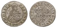 grosz oblężniczy 1577, Gdańsk, moneta "bez kawki