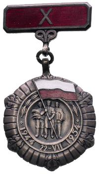 Medal X-Lecia Polski Ludowej, 43 mm