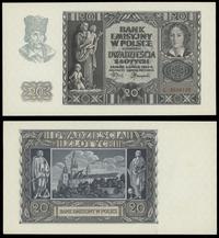 20 złotych 01.03.1940, Seria L, numeracja 384413