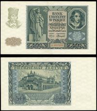 50 złotych 01.03.1940, Seria A, numeracja 259725