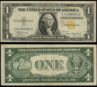 1 dolar 1935 A, Seria I 34395954 C, żółta pieczę