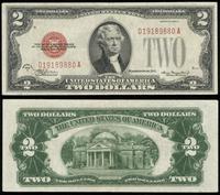 2 dolary 1928 D, Seria D 19189880 A, czerwona pi