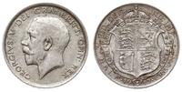 1/2 korony 1917, Londyn, bardzo ładne, Spink 401
