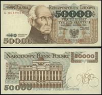 50.000 złotych 1.12.1989, seria G 8059086, Miłcz