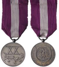 Medal srebrny (XX) za Długoletnią Służbę - II R 