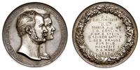 medal ślubny 1887, Aw: Popiersie cesarza i cesar