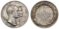 medal ślubny 1930, Aw: Popiersie cesarza i cesar