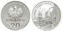 20 złotych 1996, Warszawa, IV Wieki Stołeczności