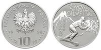 10 złotych 1998, Warszawa, Nagano 1998, moneta w