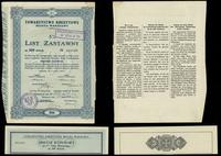 Polska, 5% list zastawny na 500 złotych, 1924