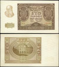 100 złotych 01.03.1940, Seria E, numeracja 63916