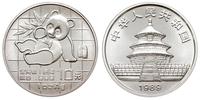 10 yuanów 1989, Panda, 1 uncja srebra "999" (31.