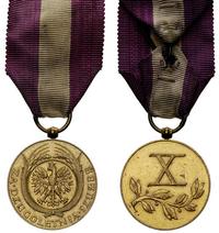 II R P - Medal Za Długoletnią Służbę ( X ), brąz