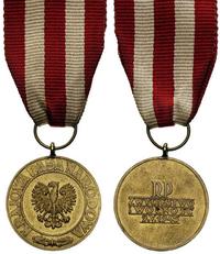 P R L - Medal Zwycięstwa i Wolności, brąz złocon