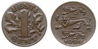 1 cent 1929, spiż, Parchimowicz 9