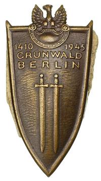 P R L - Odznaka Grunwaldzka typ II, brąz, 28 x 5