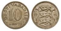 10 centów 1931, "nowe srebro", patyna, Parchimow