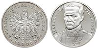 100.000 złotych 1990, Warszawa, Józef Piłsudski,