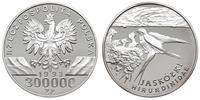 300.000 złotych 1993, Warszawa, Jaskółki, srebro