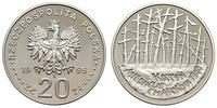 20 złotych 1995, Warszawa, Katyń, srebro "925", 