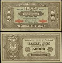 50.000 marek polskich 10.10.1922, seria Y, numer