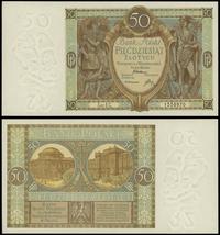 50 złotych 1.09.1929, seria EC, numeracja 155897