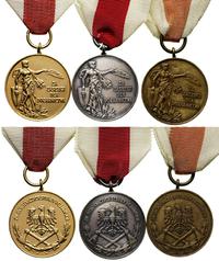 Złoty, Srebrny i Brązowy Medal Zasługi Dla Pożar