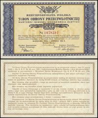 bon o wartości 20 złotych 01.06.1939, numeracja 
