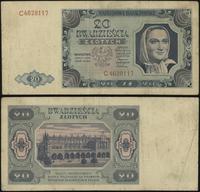20 złotych 01.07.1948, Seria C, numeracja 462811