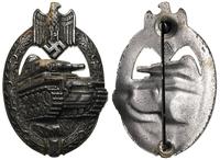 Srebrna odznaka "Czołgisty", przyznawana za udzi
