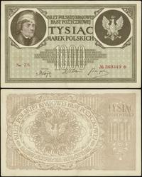 1.000 marek polskich 17.05.1919, seria ZS 369349