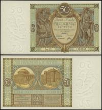 50 złotych 1.09.1929, seria EC 1558968, wyśmieni