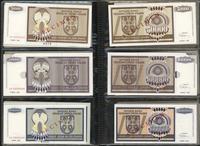 Chorwacja, klaser z 34 wzorami banknotów z lat 1992-1993