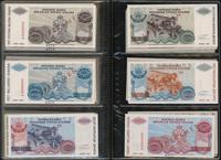 Chorwacja, klaser z 34 wzorami banknotów z lat 1992-1993
