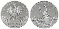 20 złotych 1997, Warszawa, Jelonek Rogacz, srebr