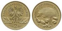 2 złote 1996, Warszawa, Jeż, nordic gold 8.1 g, 