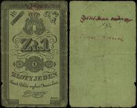 1 złoty 1831, podpis: Głuszyński, numeracja 2565